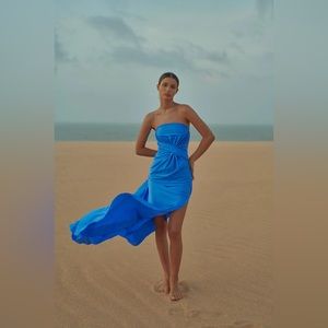 Baobab biel dress blueberry size xs new with tags